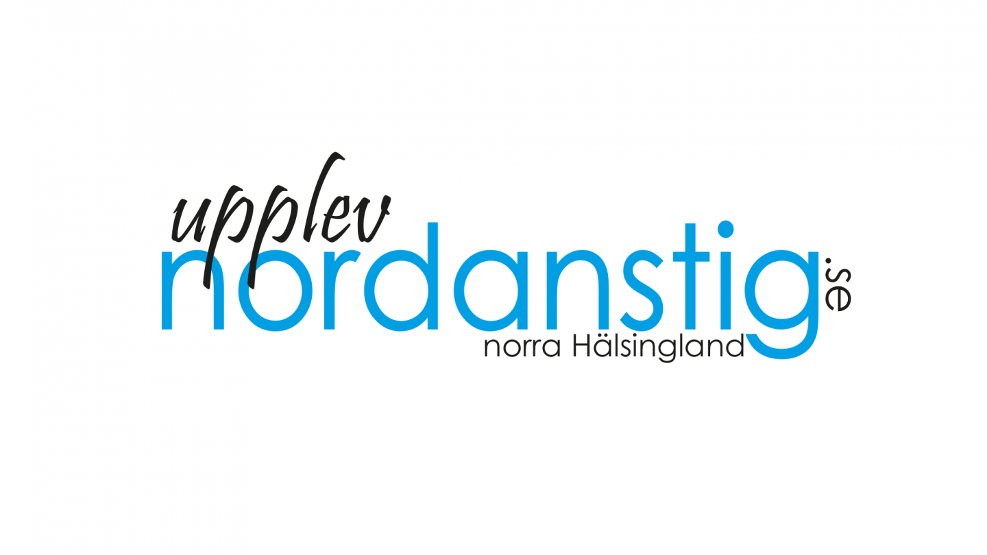 Logotype för turistinformationen- Upplev Nordanstig