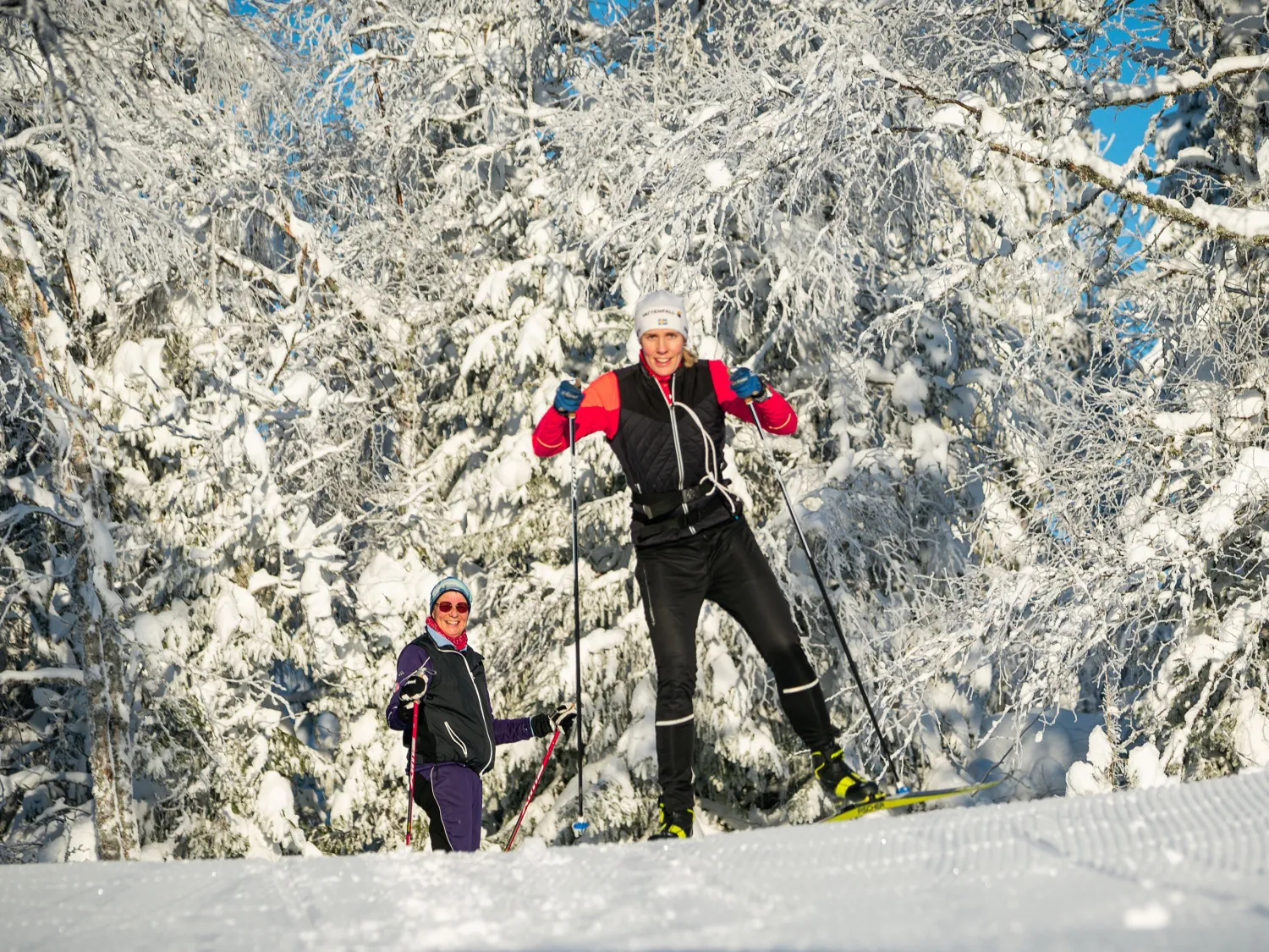 Hassela Ski Resort - winter camping