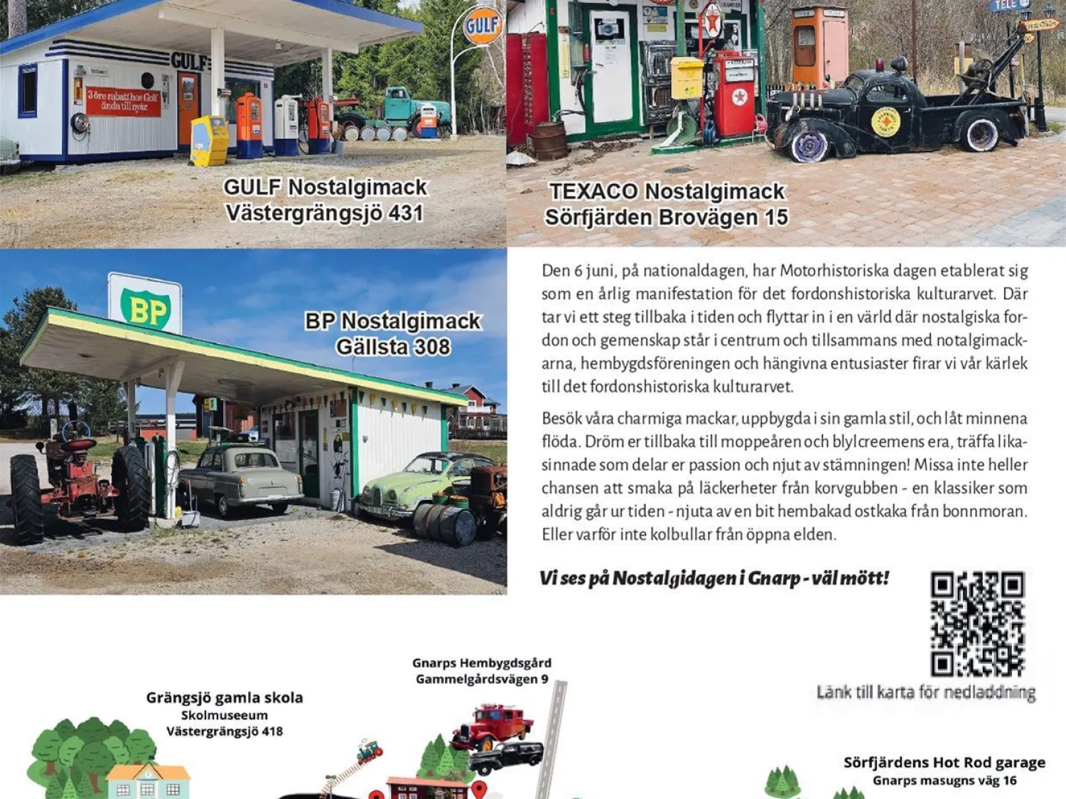 Poster - collage med text och bilder.