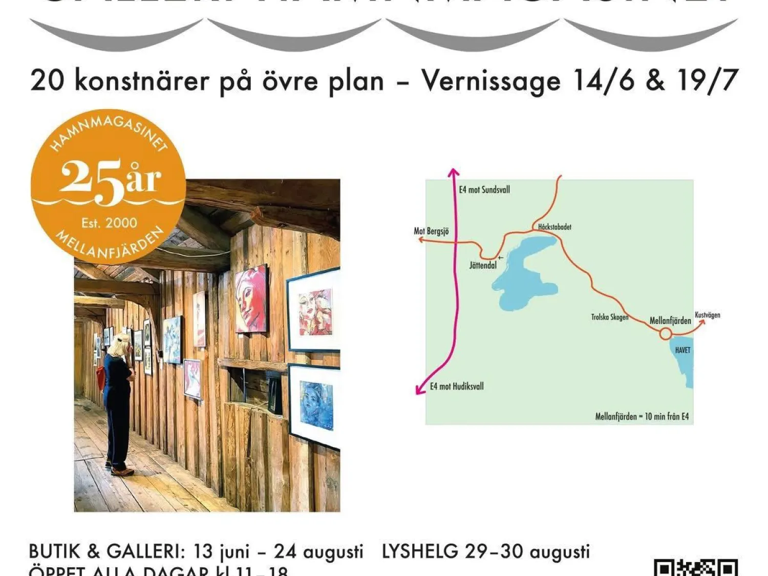 Art & Handicraft - "Hamnmagasinet" Mellanfjärden