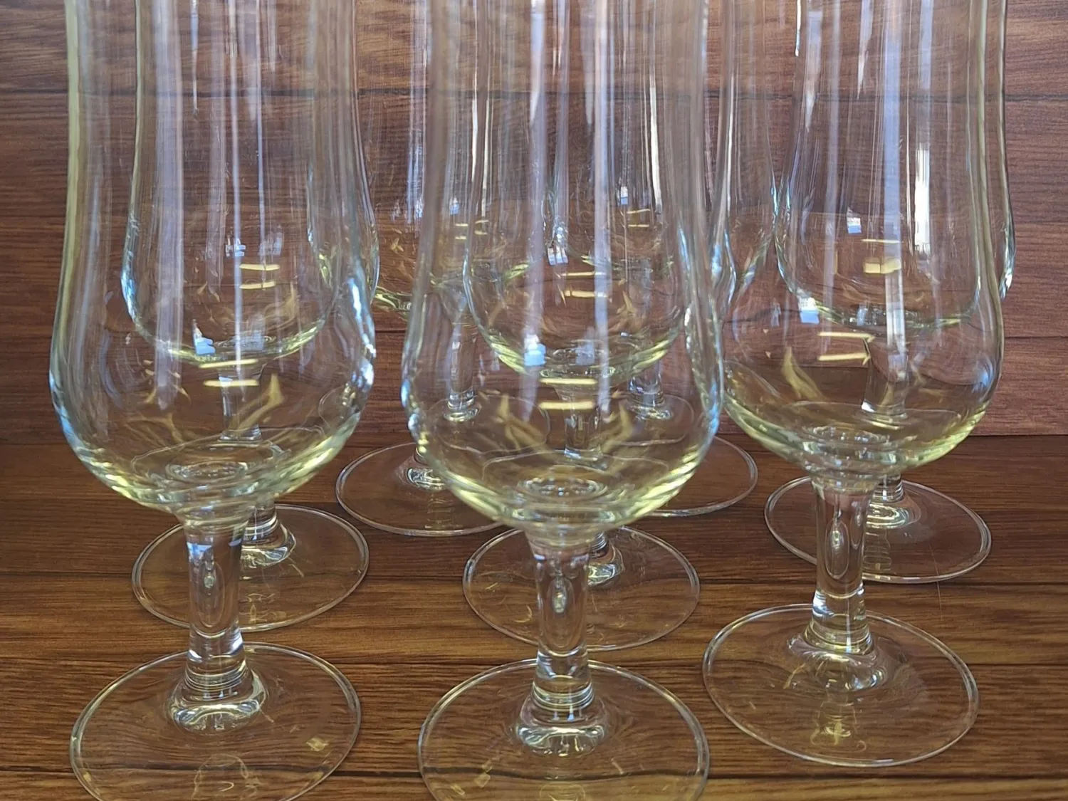 Färgbild - närbild på glas.