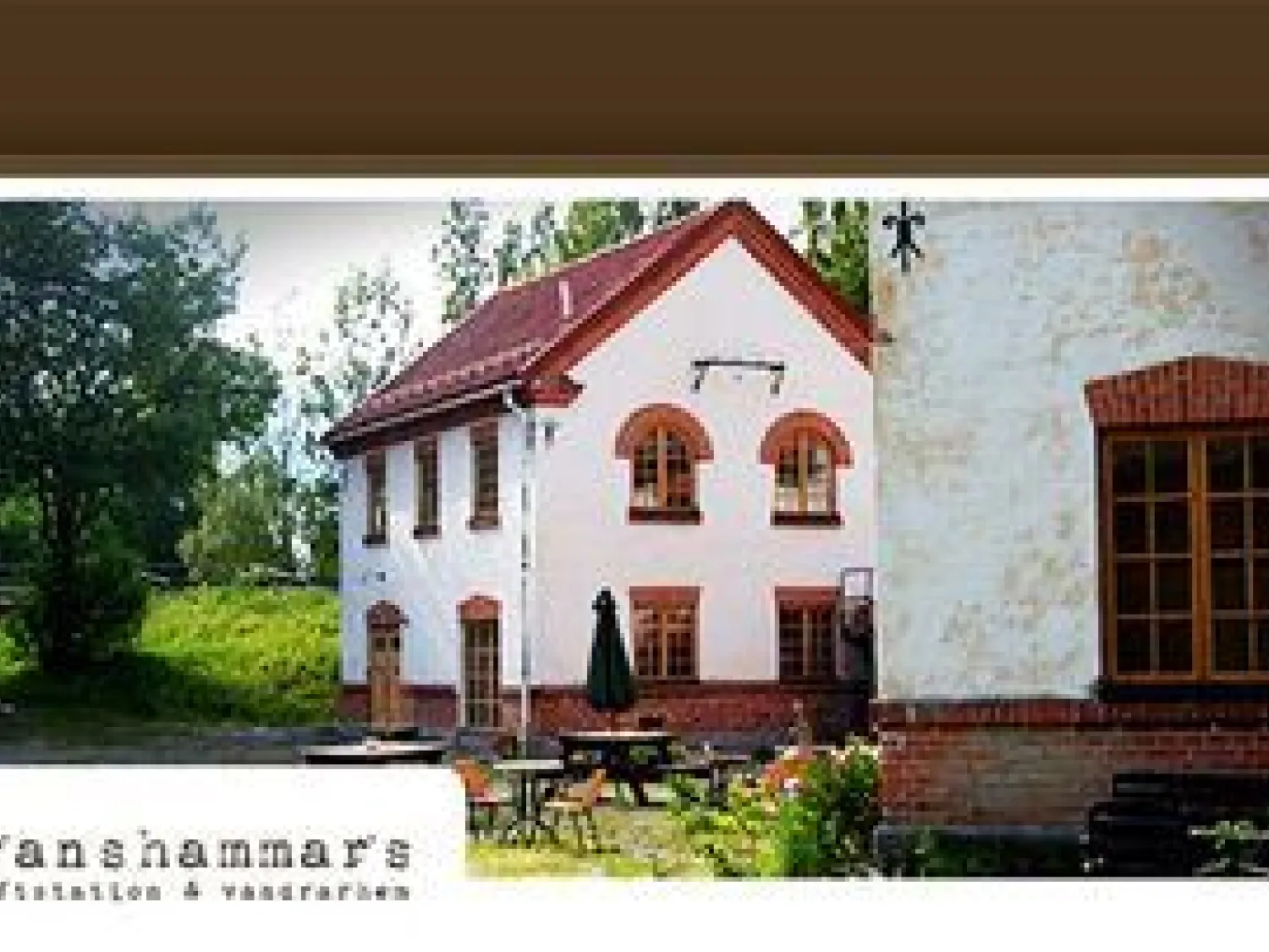 Franshammars old picturesque Power station and Hostel