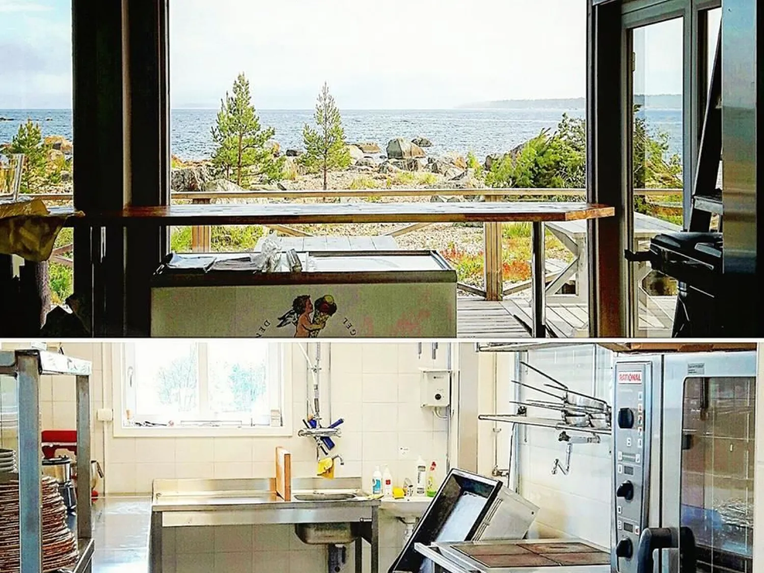 Restaurant; En liten sjökrog