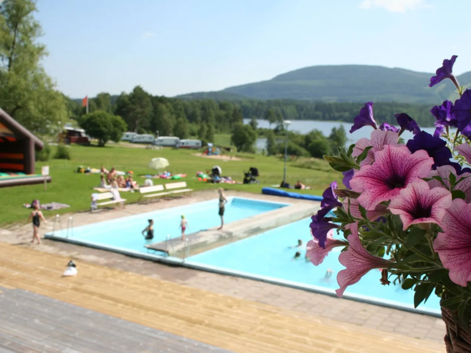 Hassela, adventureland, pools, playground, sweden, hälsingland