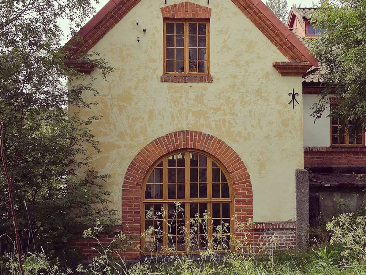 Franshammars old picturesque Power station and Hostel