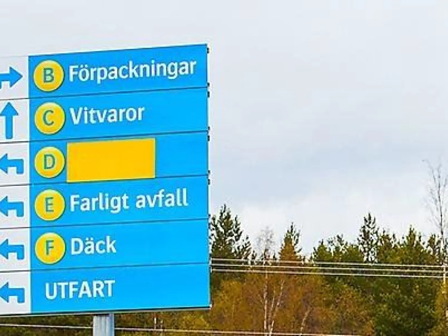 Homons Återvinningscentral, Jättendal, Nordanstigs Kommun