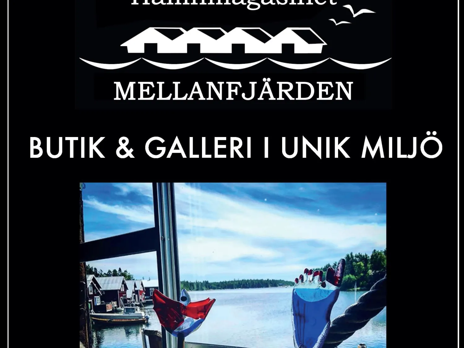 art and handicraft, mellanfjärden, sweden, boutique
