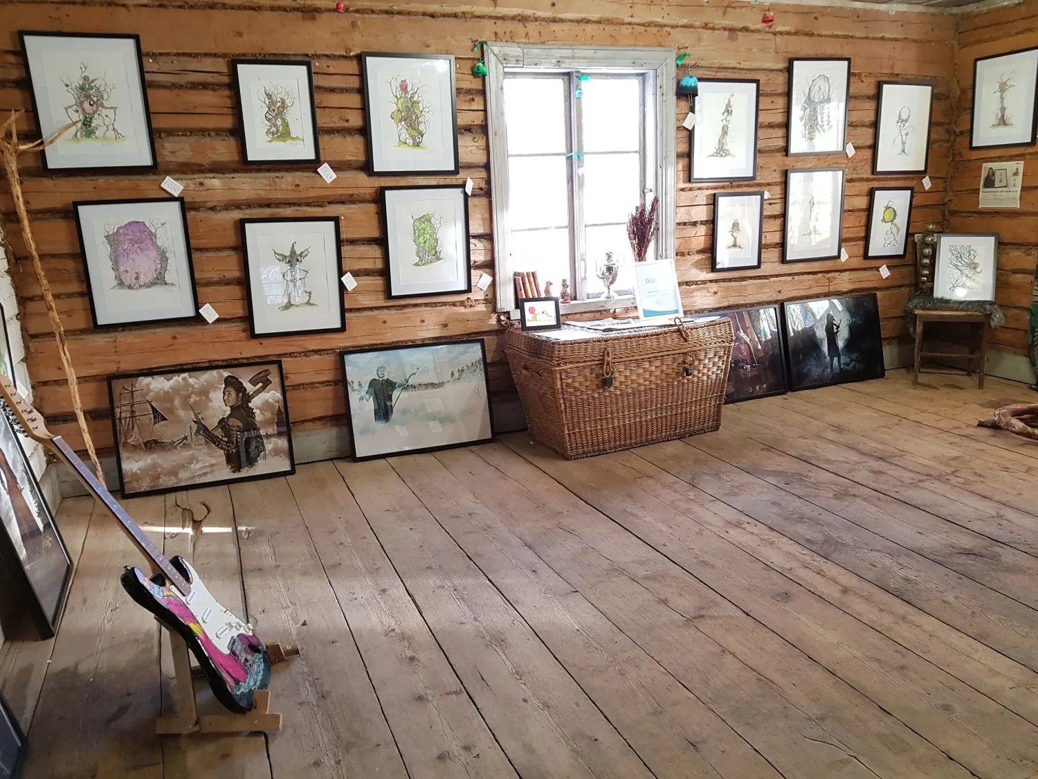 Morvig Art, konstgalleri, utställning, Gomes, gnarp