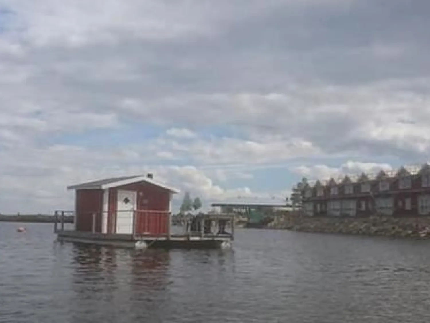 Sauna raft in Sörfjärden