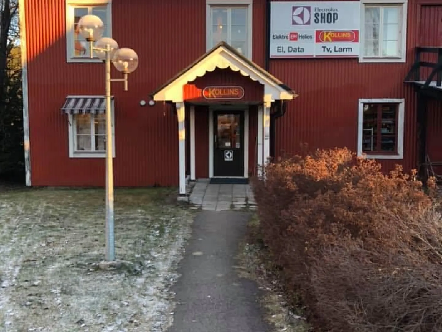 Exteriör butik i Bergsjö