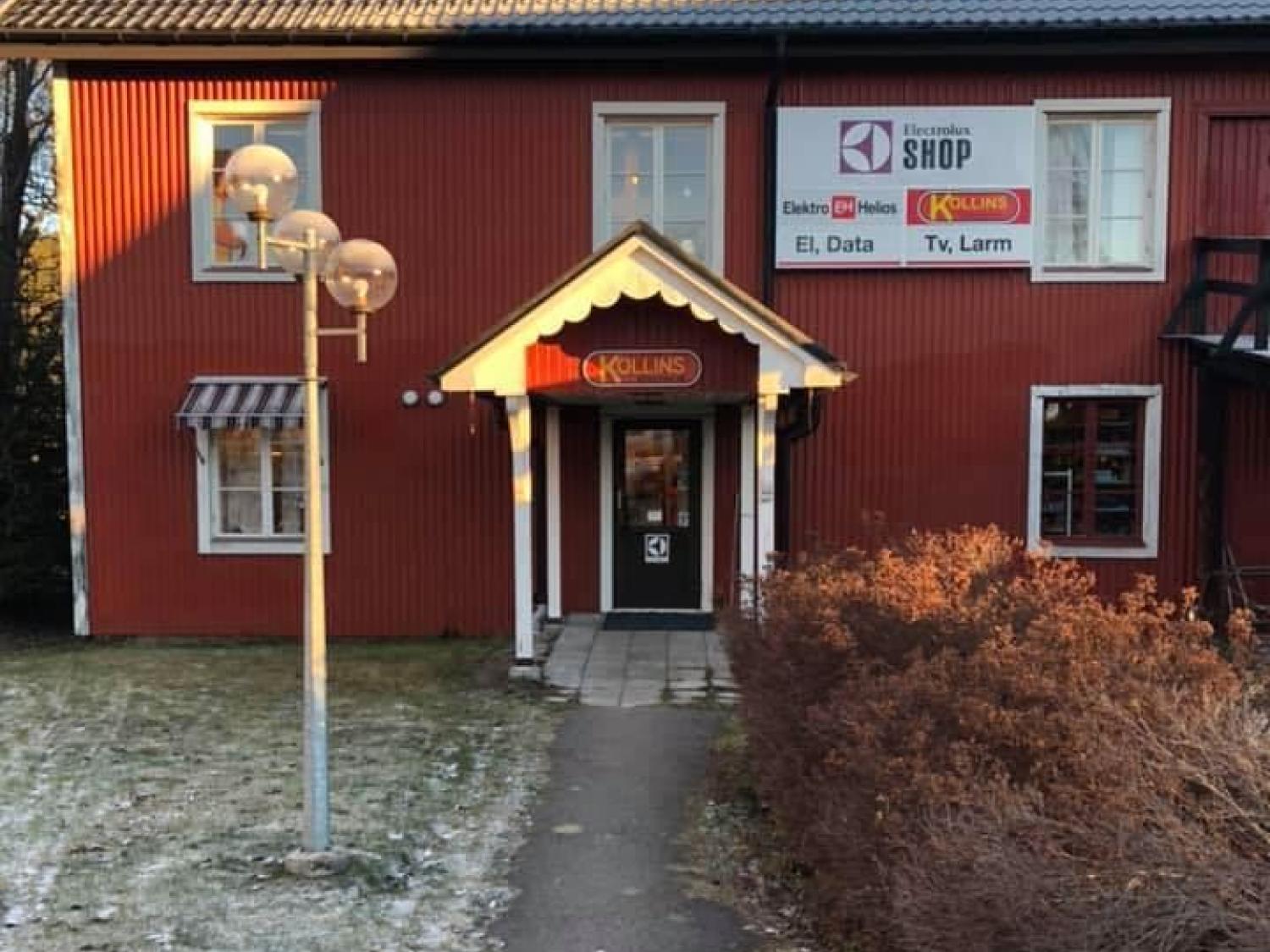 Exteriör butik i Bergsjö