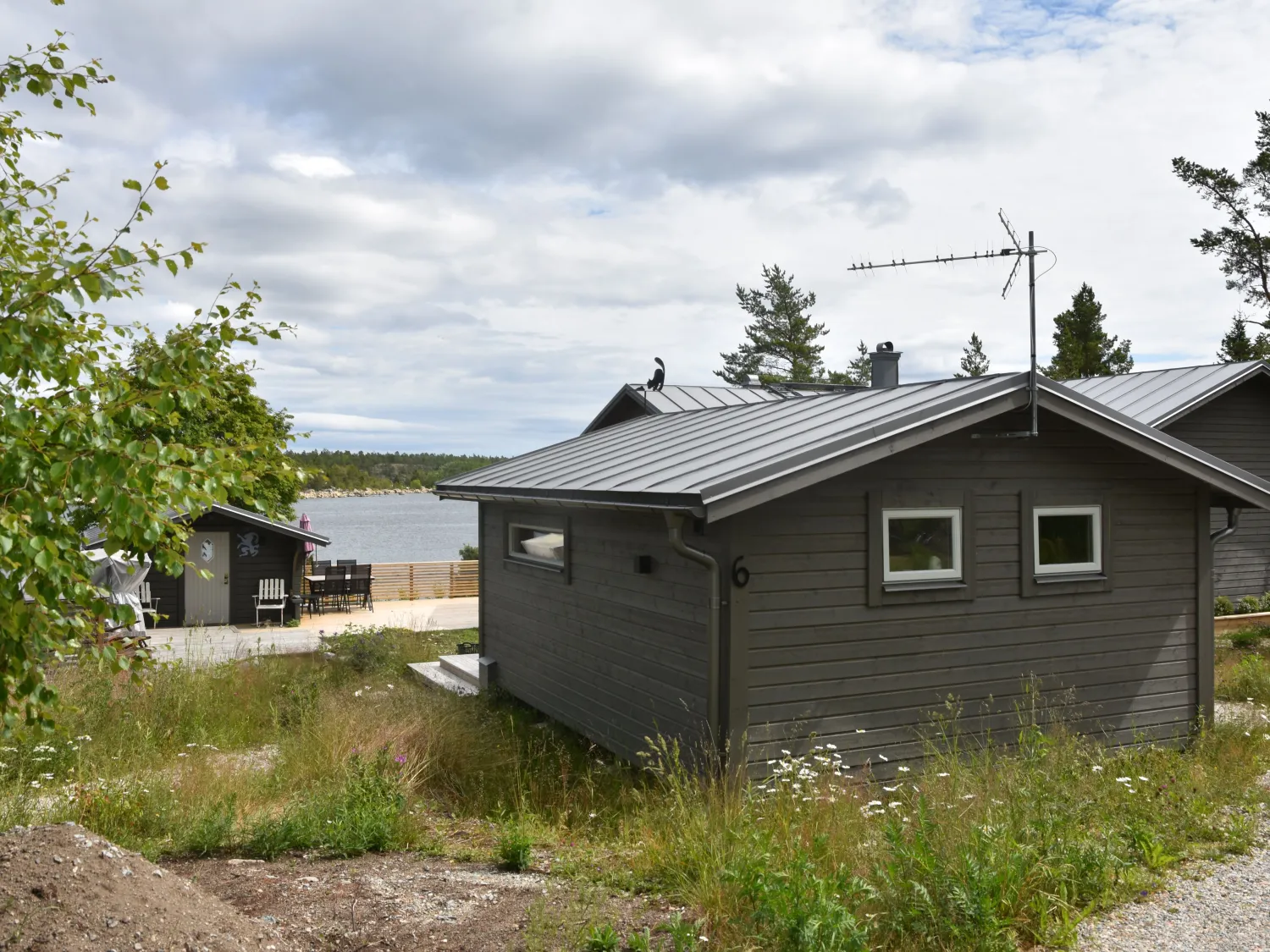 Stuga med havsutsikt Hälsingland