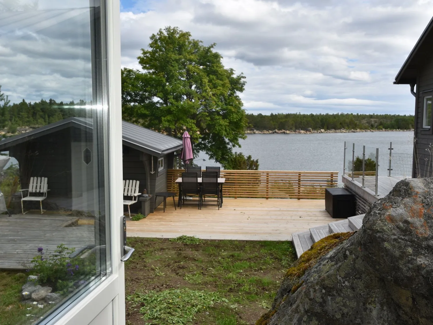 Utsikt från gästhuset