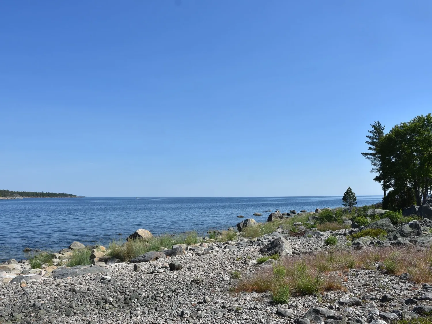 Utsikt mot havet
