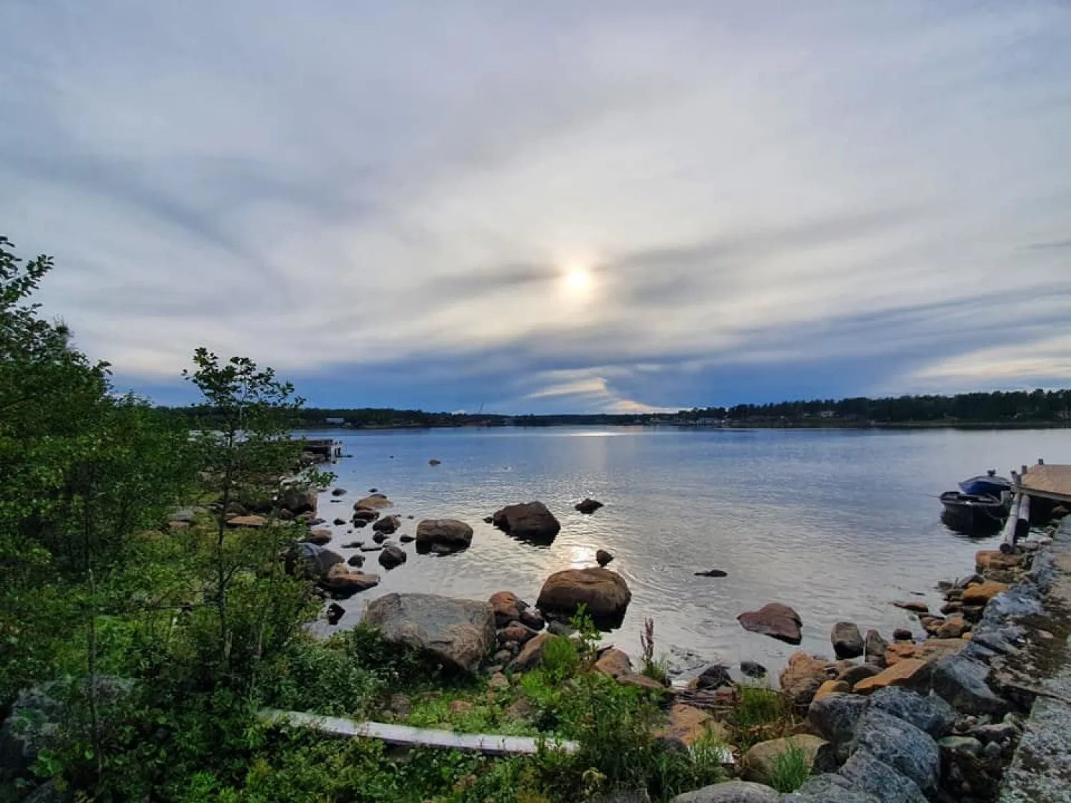 Färgbild - kust och hav