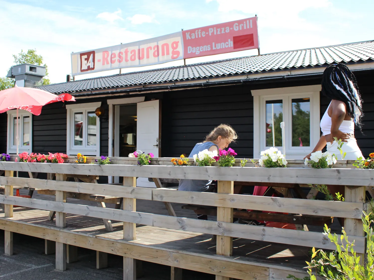 E4 pizzeria, Harmånger, Hälsingland, Nordanstigs kommun