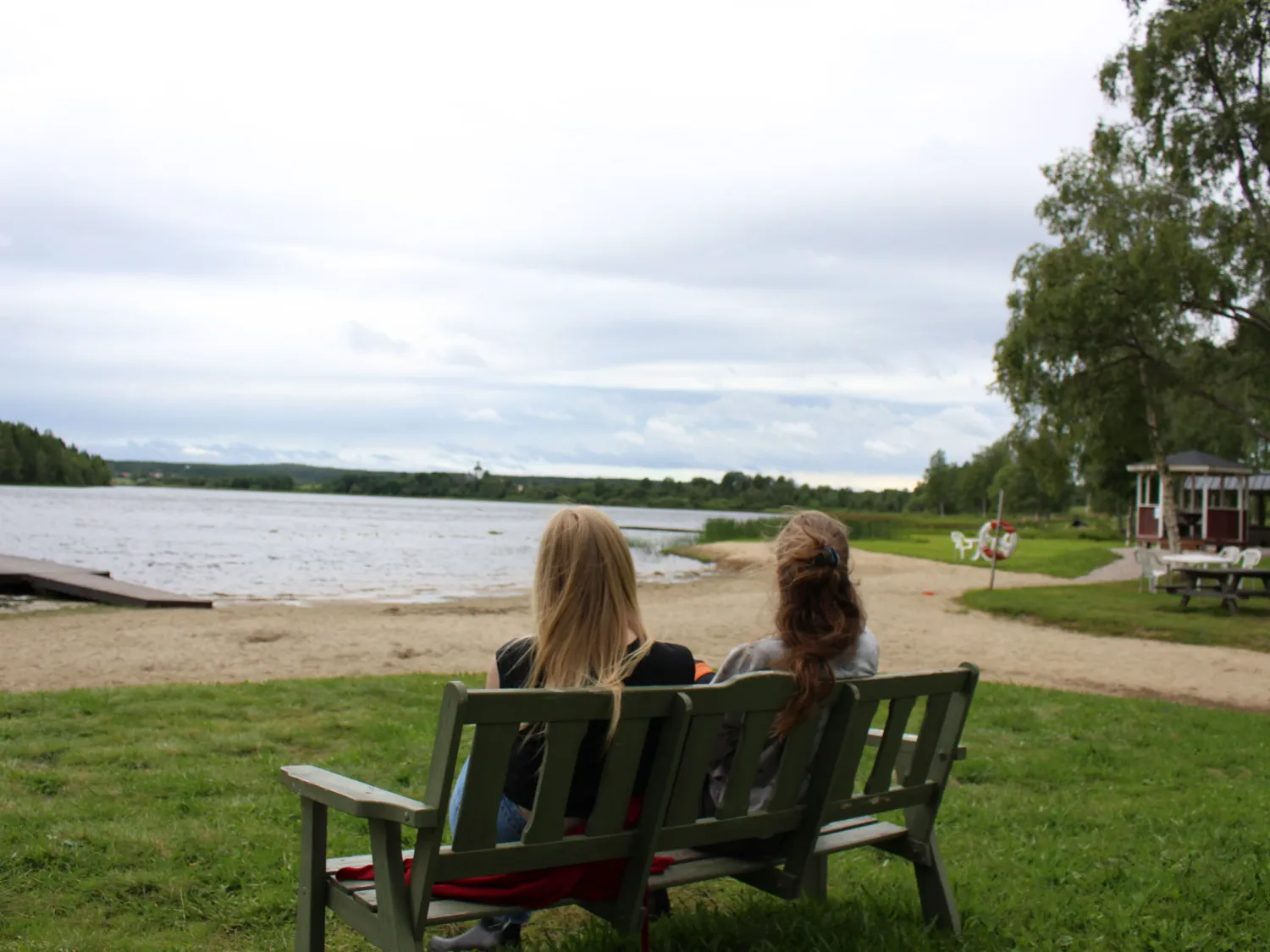 Håcksta bathing in Jättendal