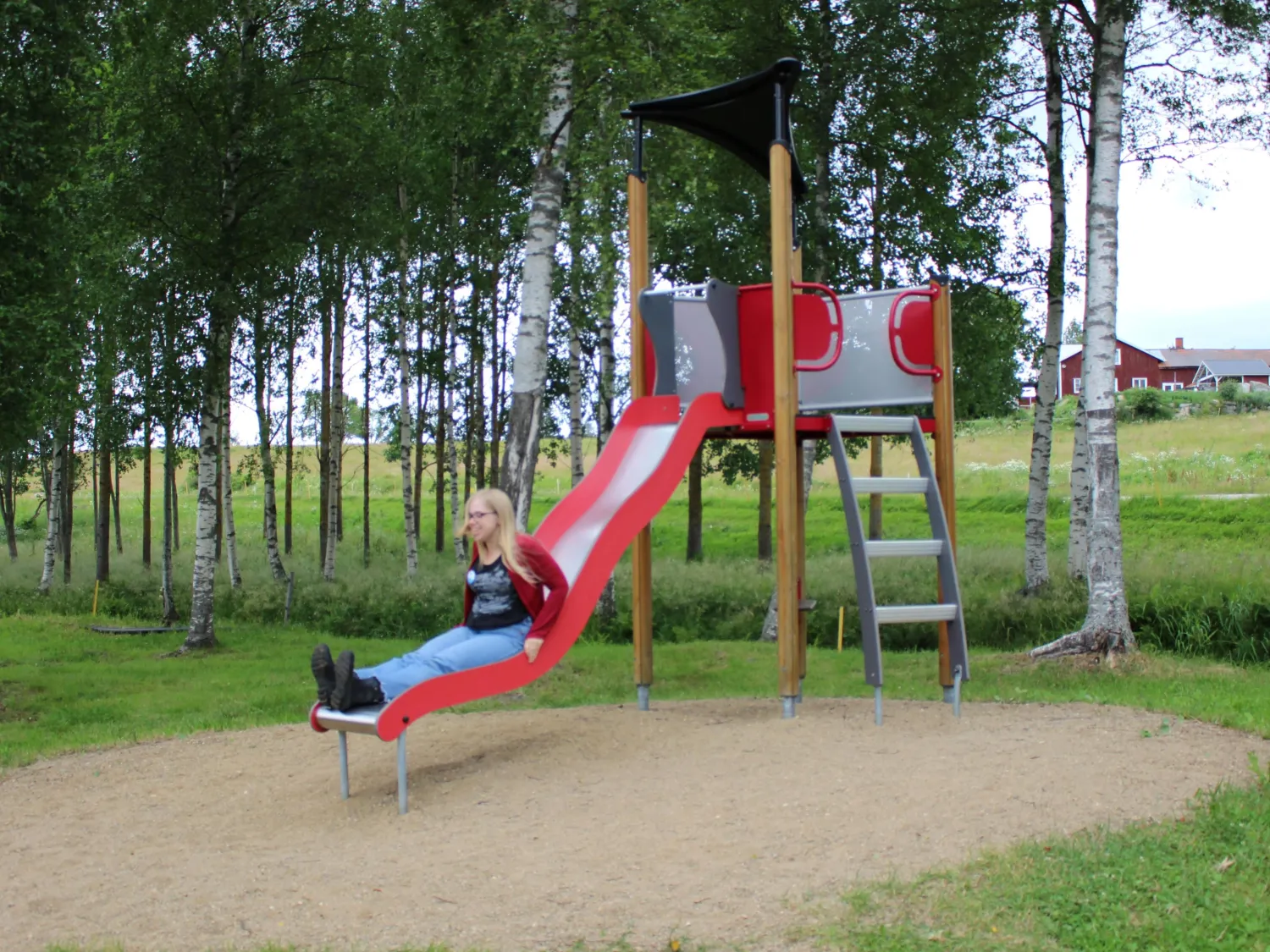 Håcksta bathing in Jättendal