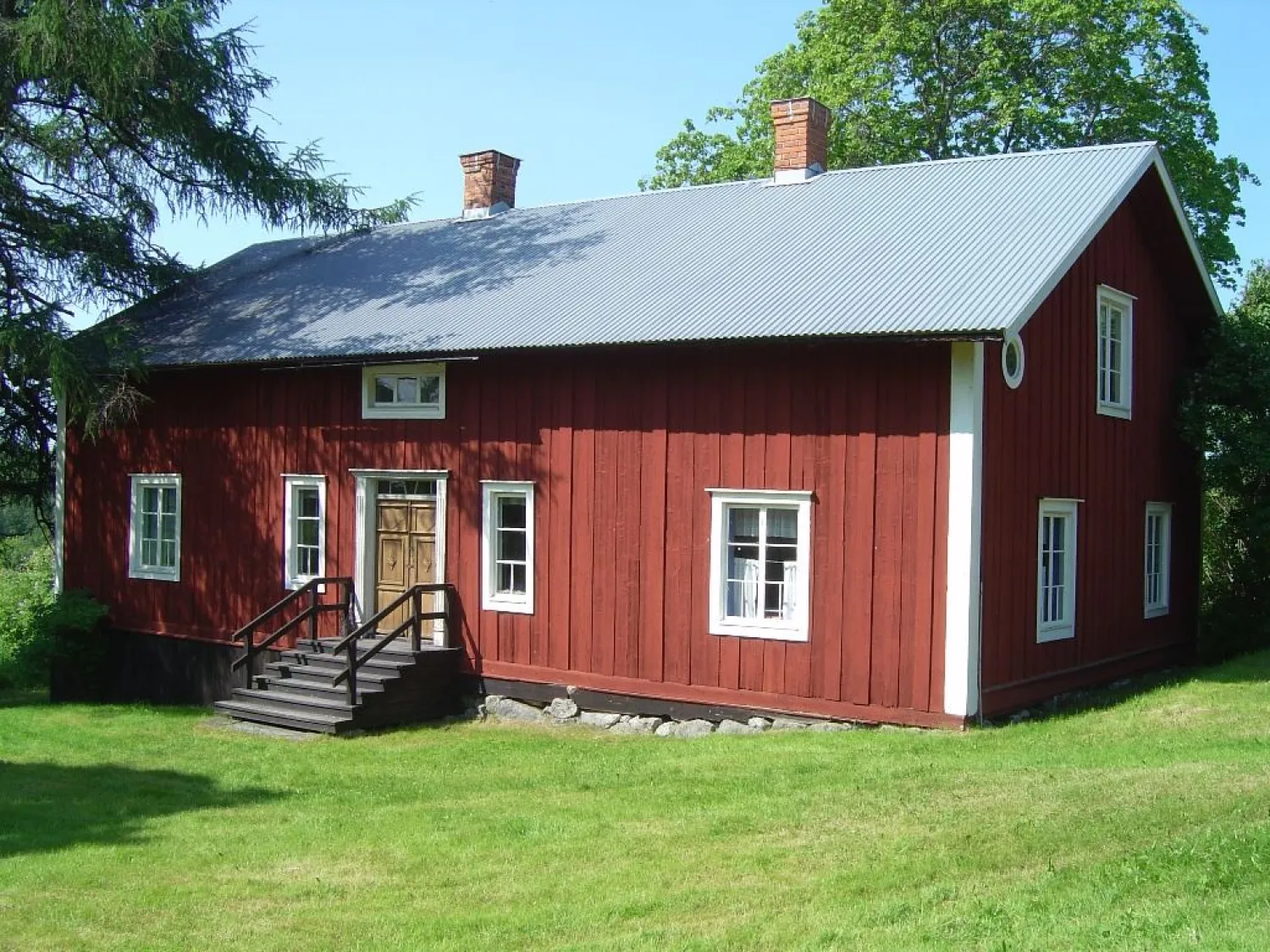 Hazeliusgården i Älgered. 