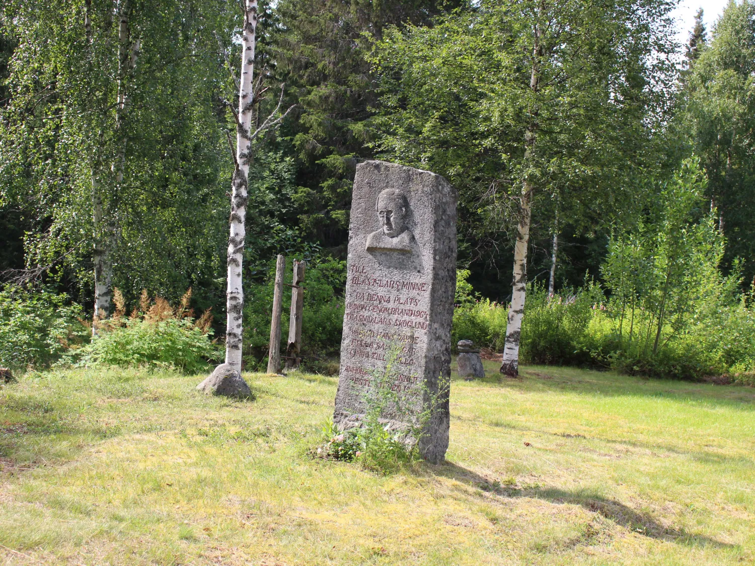 Minnessten av Bläst-Lars