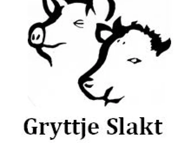 Illustration - logotype i svart med vit bakgrund