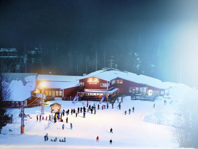 Exteriör hotell Hassela Ski Resort