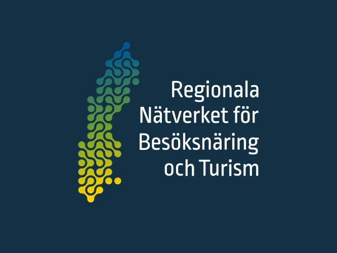 Färgbild - Logotype för RNTB: Regionala Nätverket för Turism och Besöksnäring