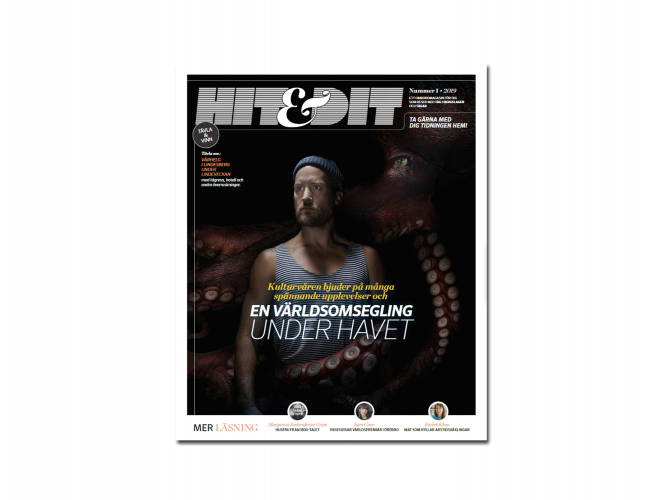 Framsida tidningen Hit & Dit nr 1 2019