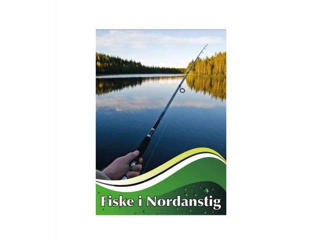 Framsida broschyr - fiske i Nordanstig