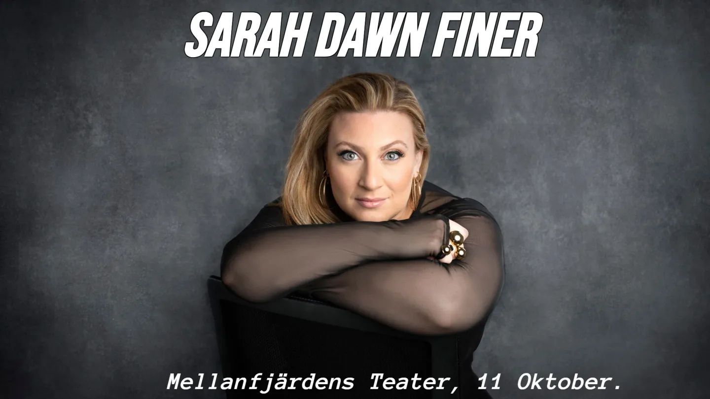Färgfoto - porträtt på artist Sarah Dawn Finer
